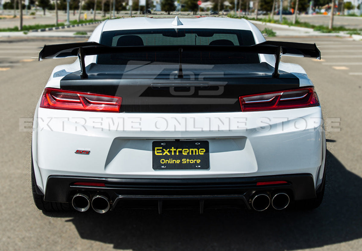 Camaro Zl1 1LE Conversion Rear Trunk Spoiler High Wing image 22