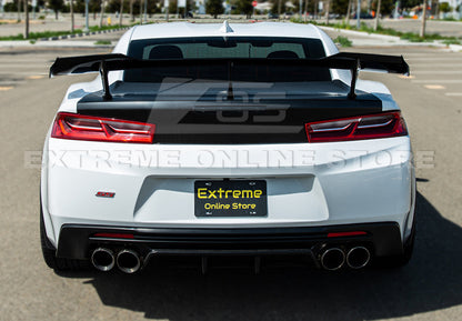 Camaro Zl1 1LE Conversion Rear Trunk Spoiler High Wing image 22