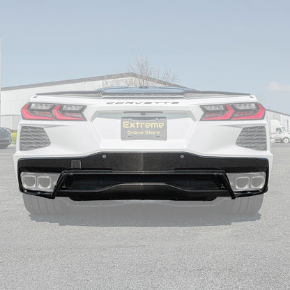 Chevrolet Corvette C8 DRY CARBON FIBER Rear Diffuser image 3