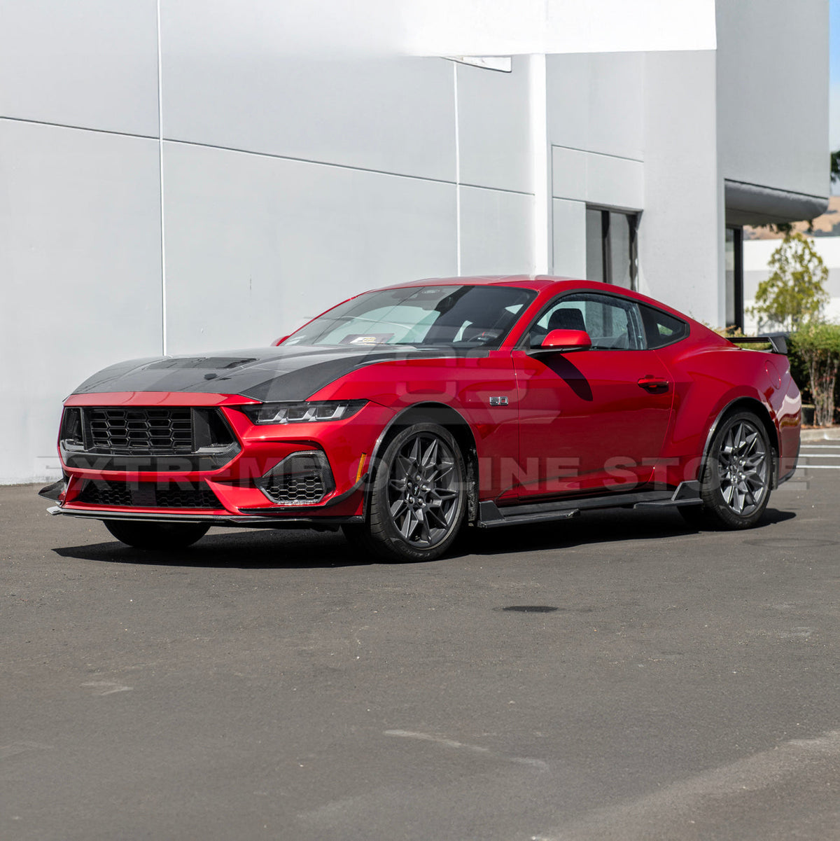 2024+ Ford Mustang DRY CARBON FIBER Fender Flares Mud Flap image 68