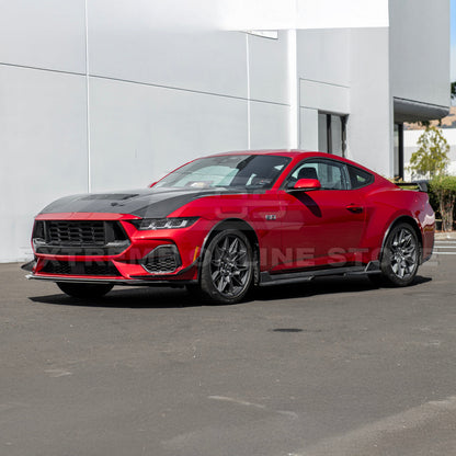 2024+ Ford Mustang DRY CARBON FIBER Fender Flares Mud Flap image 68