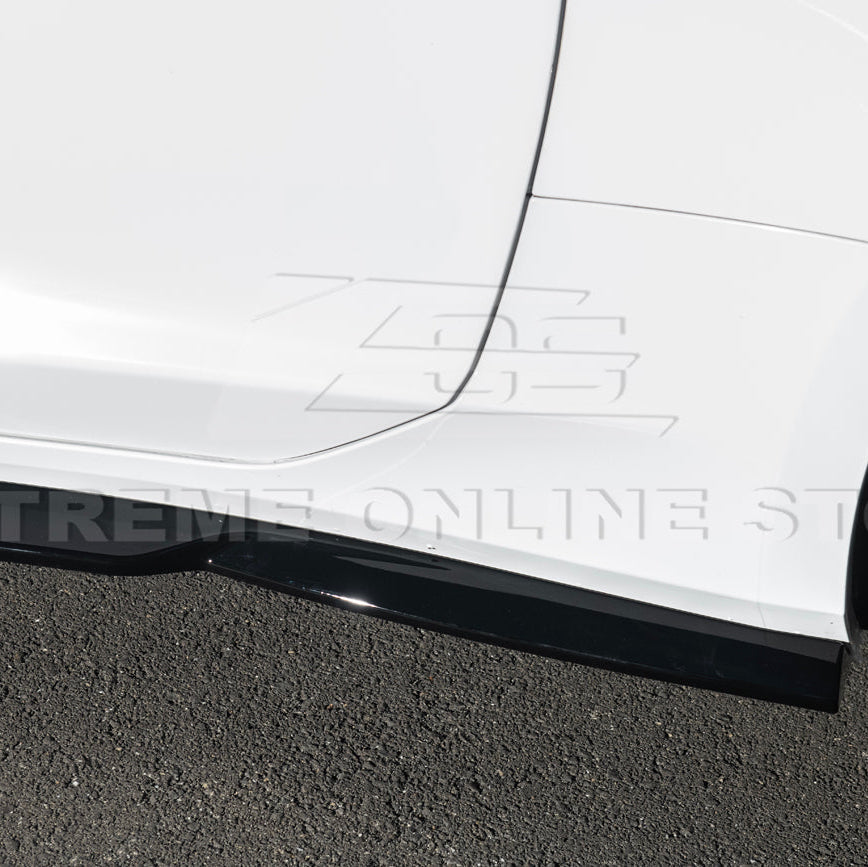 2019-24 Camaro T6 Front Splitter Lip Side Skirts image 19