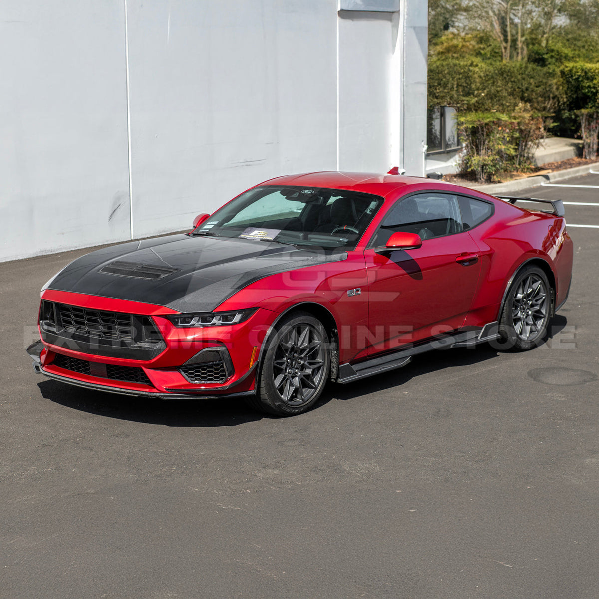 2024+ Ford Mustang DRY CARBON FIBER Fender Flares Mud Flap image 70