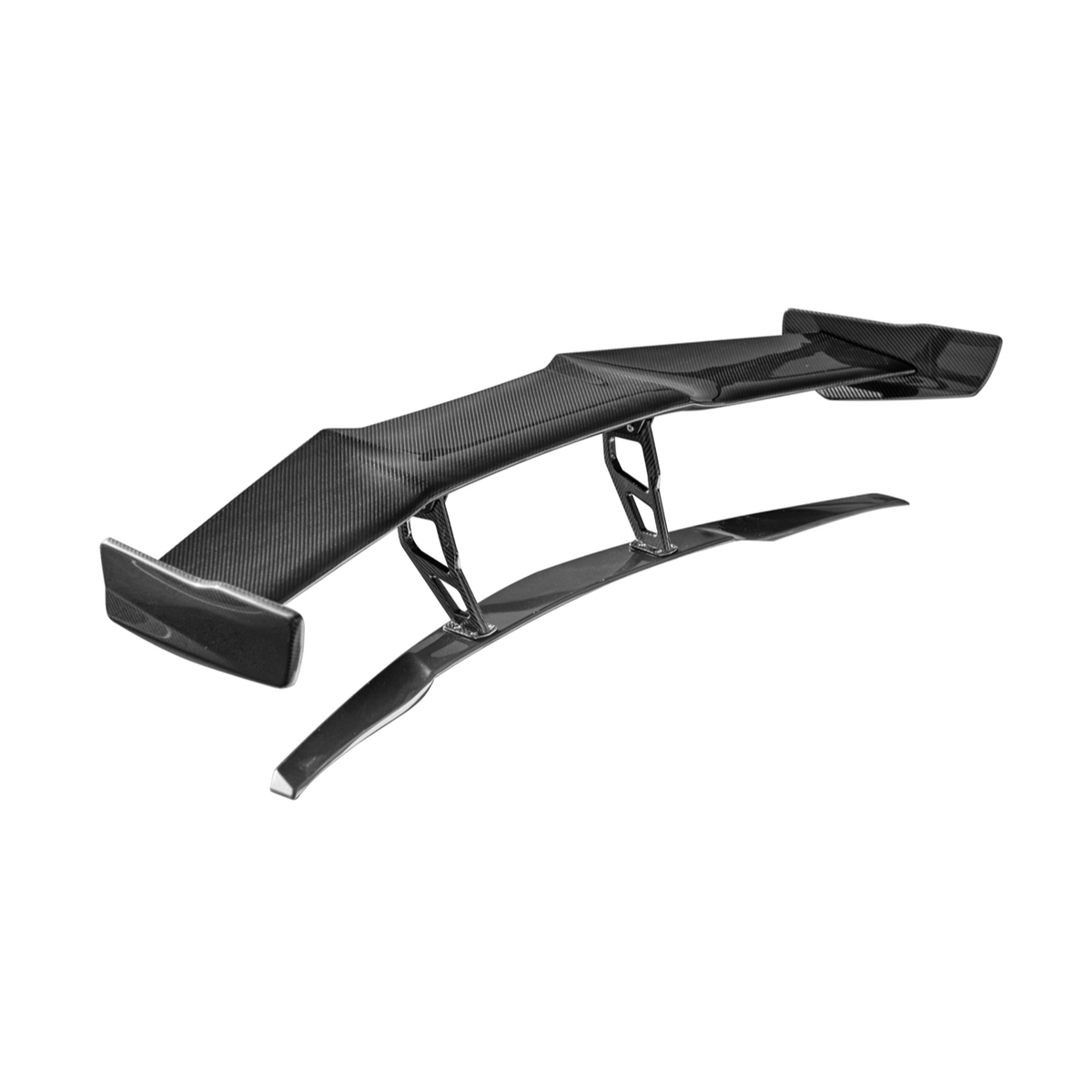Corvette C7 ZR1 ZTK Conversion Rear Spoiler High Wing With Wing Riser image 1