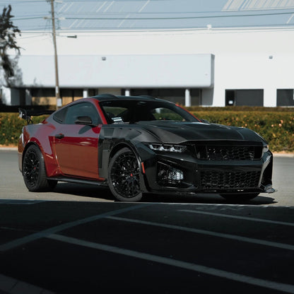 2024-Up Mustang Dark Horse SC Replacement Primed Front Bumper Cover Grille Lip (Expected To Ship In October) image 3