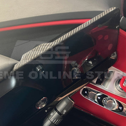 Corvette C8 DRY CARBON FIBER Radio GPS Navigation Screen Cover image 4