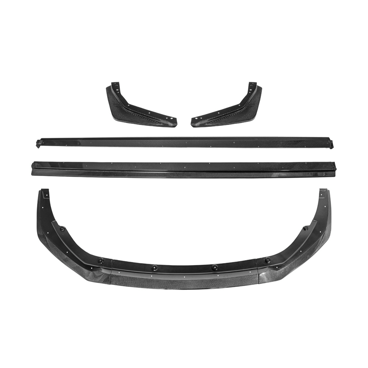 2025-Up Toyota GR Corolla CARBON FIBER Front Lip Side Skirts Panel Rear Apron image 2