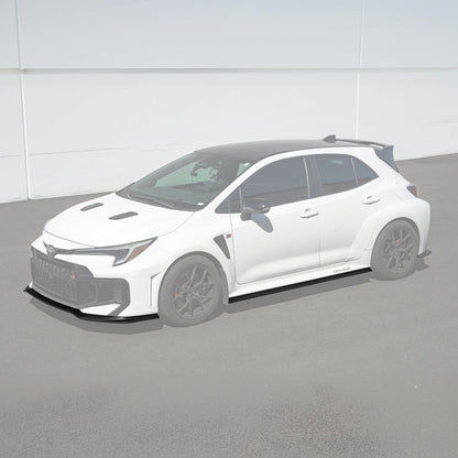 2025-Up GR Corolla GR Package Front Splitter Lip w/ Side Skirts image 64