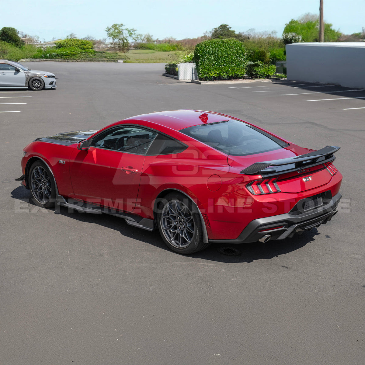 2024+ Ford Mustang DRY CARBON FIBER Fender Flares Mud Flap image 67