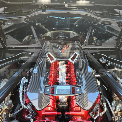 Chevrolet Corvette C8 Z06 DRY CARBON FIBER Engine Cover image 17