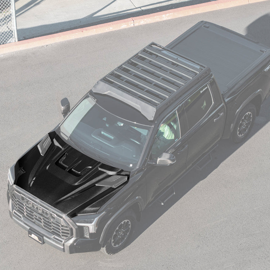 2022-Up Toyota Tundra | EOS CARBON FIBER Front Vented Hood Cover w/ Side Vent image 35