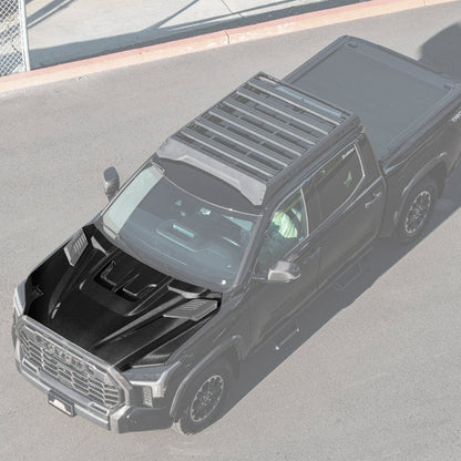 2022-Up Toyota Tundra | EOS CARBON FIBER Front Vented Hood Cover w/ Side Vent image 35