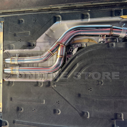 2020-Up Toyota Supra A90 A91 Dual Cat Back Exhaust image 6