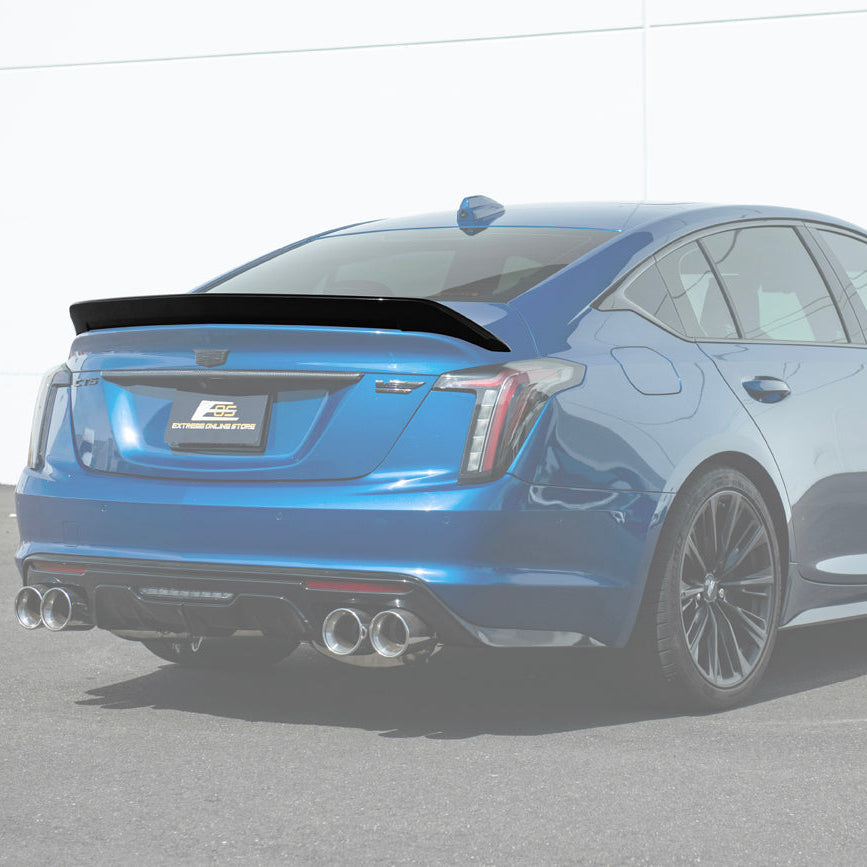 2020-Up Cadillac CT5-V / CT5 Blackwing Style Rear Spoiler image 1
