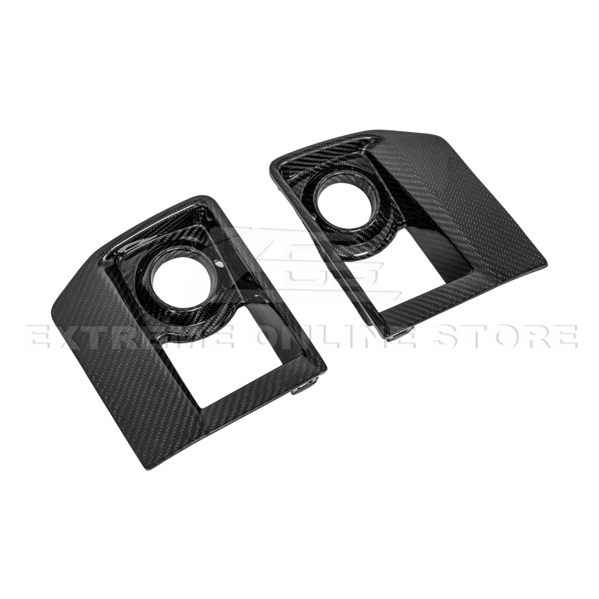 2009-15 Cadillac CTS-V Dry Carbon Fiber Front Fog Light Cover image 17