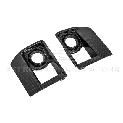 2009-15 Cadillac CTS-V Dry Carbon Fiber Front Fog Light Cover image 17