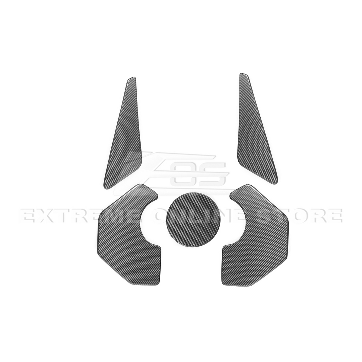 Corvette C8 Engine Bay DRY CARBON FIBER Panel Accent Covers image 20