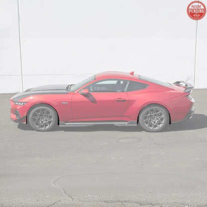 2024+ Ford Mustang DRY CARBON FIBER Fender Flares Mud Flap image 1