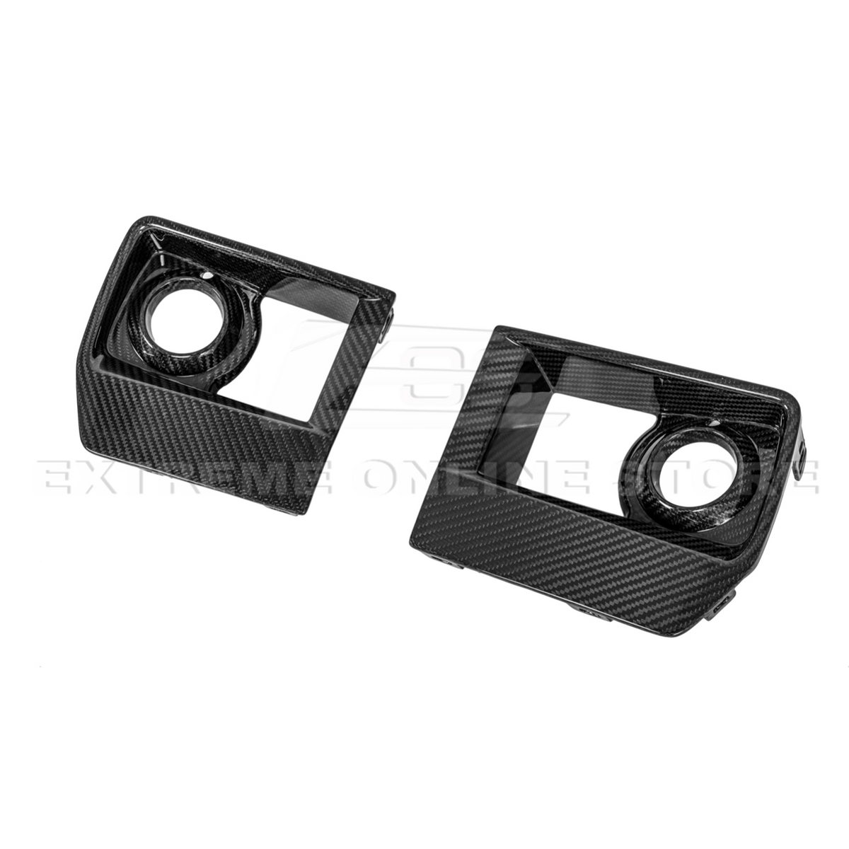 2009-15 Cadillac CTS-V Dry Carbon Fiber Front Fog Light Cover image 19