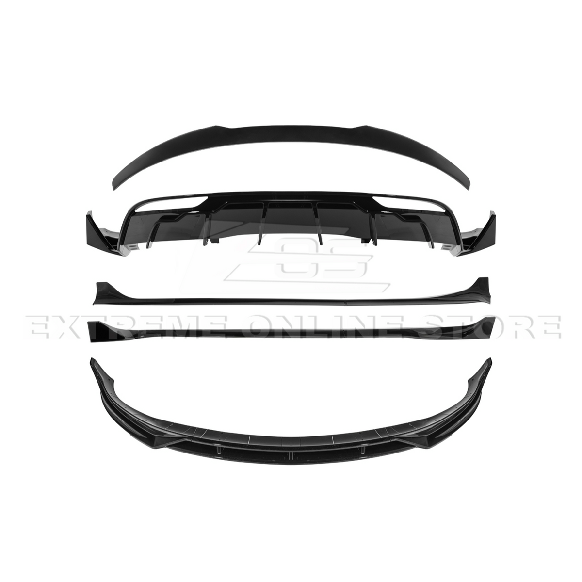 2024-Up Tesla Model 3 Sedan Track Style Body Kit image 35