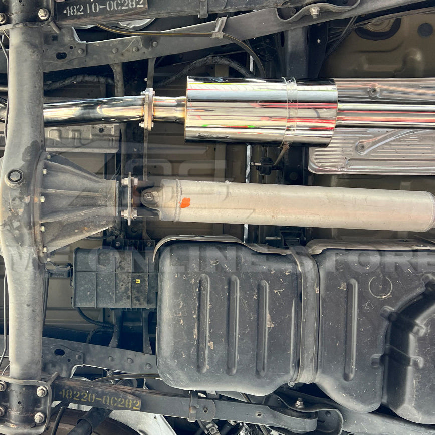 2016-21 Toyota Tundra Slant-Cut Cat-Back Exhaust System image 3