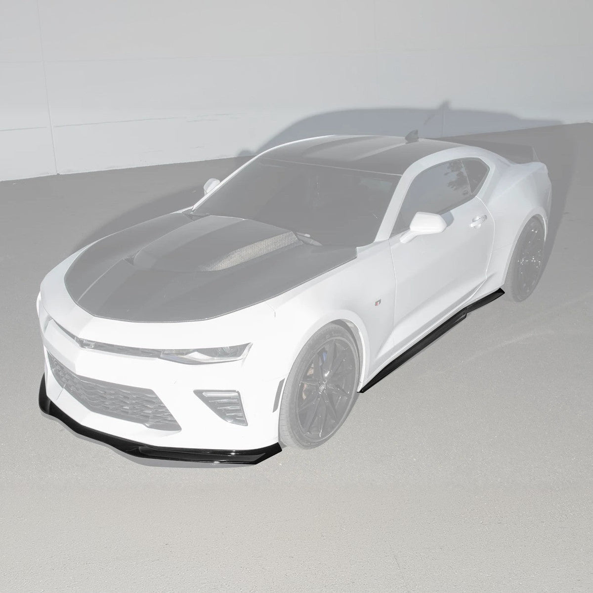 2019-24 Camaro T6 Front Splitter Lip Side Skirts image 1
