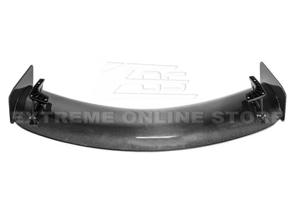 2015-23 Ford Mustang GT500 Track Pack Style DRY CARBON FIBER Rear Spoiler High Wing image 30