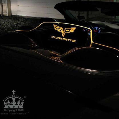 WindRestrictor® C6 Convertible Rear Add On Wind Deflector image 8