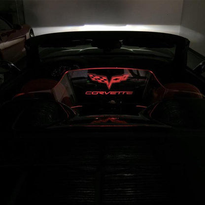 WindRestrictor® C6 Convertible Rear Add On Wind Deflector image 9