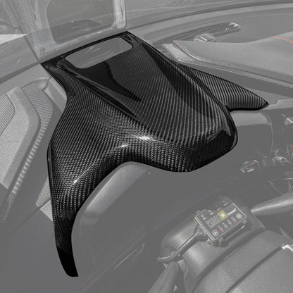 2020-25 Corvette C8 | DRY CARBON FIBER Replacement Upper Dash Instrument Panel image 3