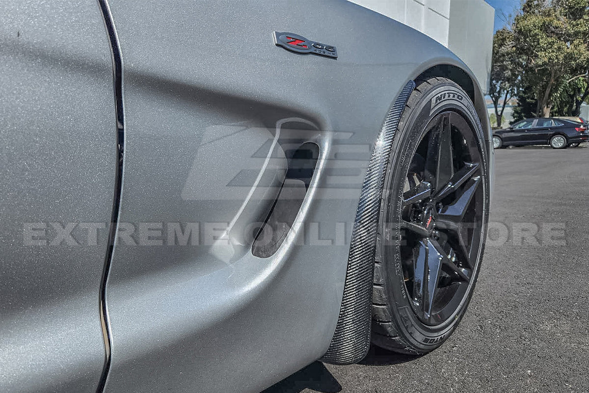 Chevrolet Corvette C5 Front Extended Splash Guards image 32