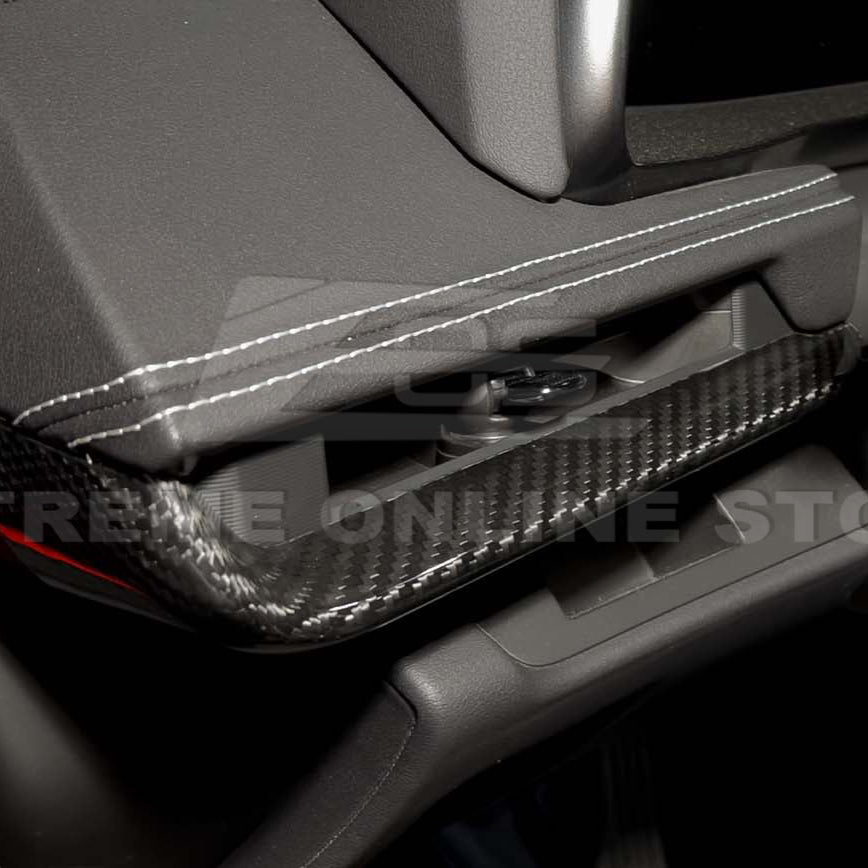 Corvette C8 DRY CARBON FIBER Dash Trim image 4