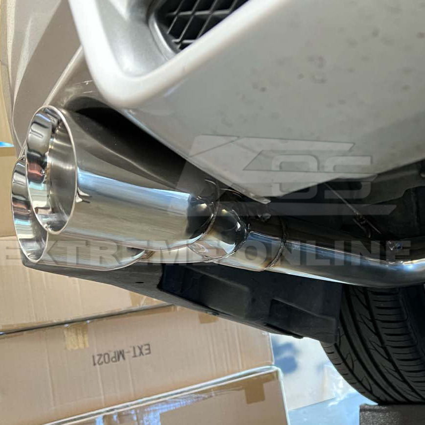 2011-14 Subaru Impreza WRX / STi Muffler Delete Axle Back Quad Exhaust image 5