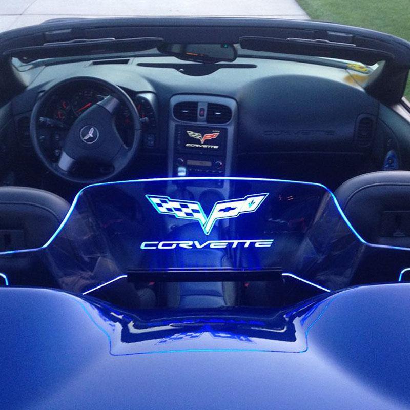 WindRestrictor® C6 Convertible Rear Add On Wind Deflector image 7