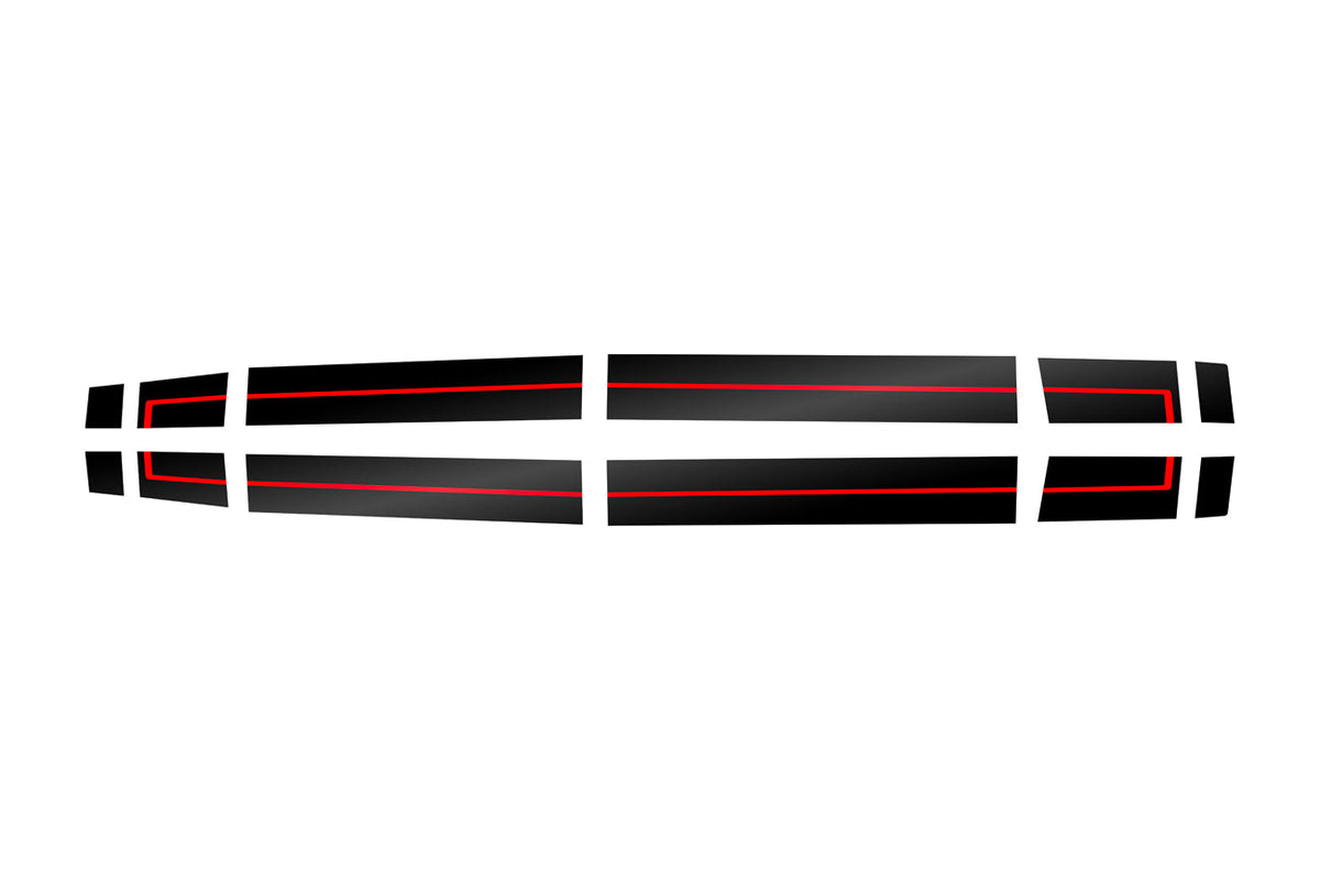 2024+ Ford Mustang GT Top Racing Car Stripe image 9