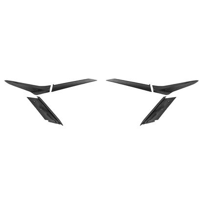 Corvette C8 Z06 CARBON FIBER Replacement Side Fender Vent Door Garnish image 14