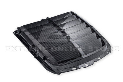 2020-23 Ford Mustang GT500 DRY CARBON FIBER Front Hood Vent image 5