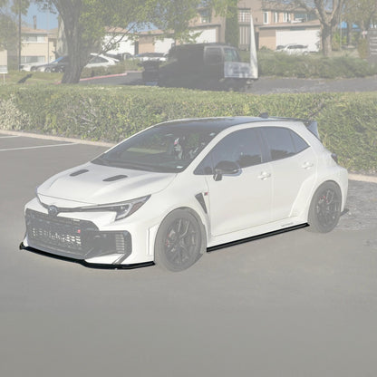 2025-Up GR Corolla GR Package Front Splitter Lip w/ Side Skirts image 38