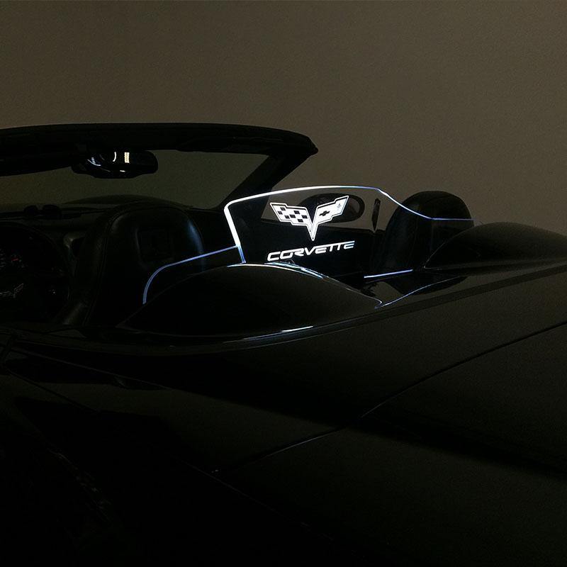 WindRestrictor® C6 Convertible Rear Add On Wind Deflector image 6
