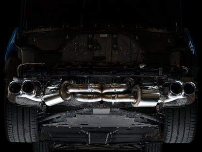 AWE Touring Edition Exhaust for C8 Corvette -- Chrome Silver Tips image 7
