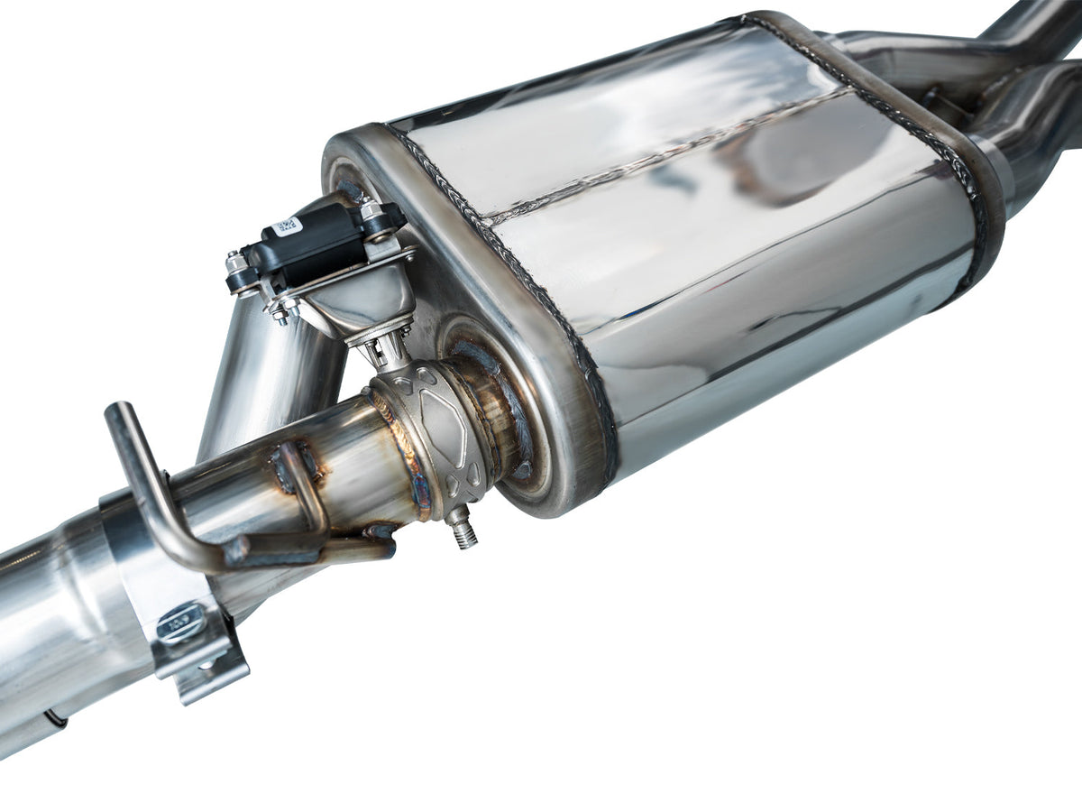 AWE SwitchPath Exhaust for Ford Bronco Raptor - Dual BashGuards image 18