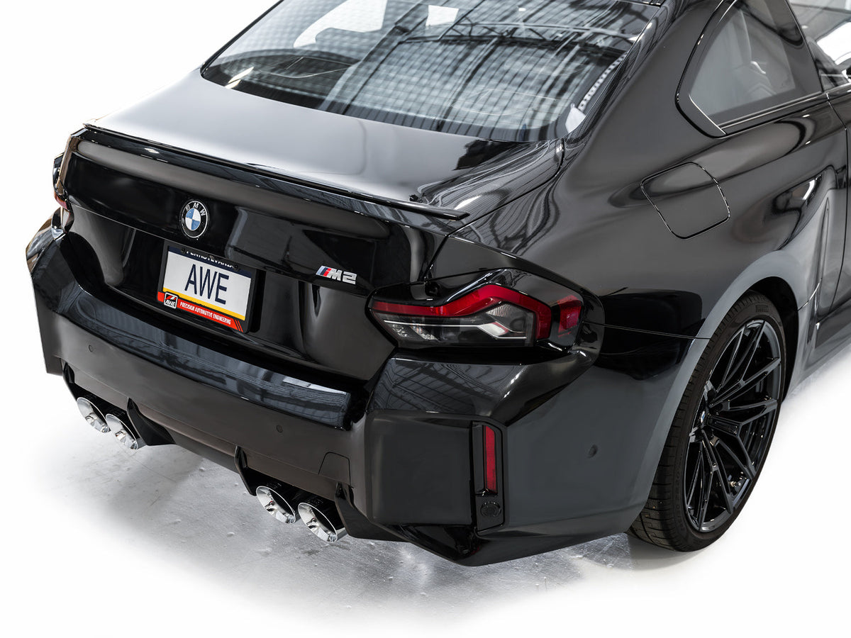 AWE SwitchPath™ Exhaust for BMW G87 M2 - Chrome Silver Tips image 6