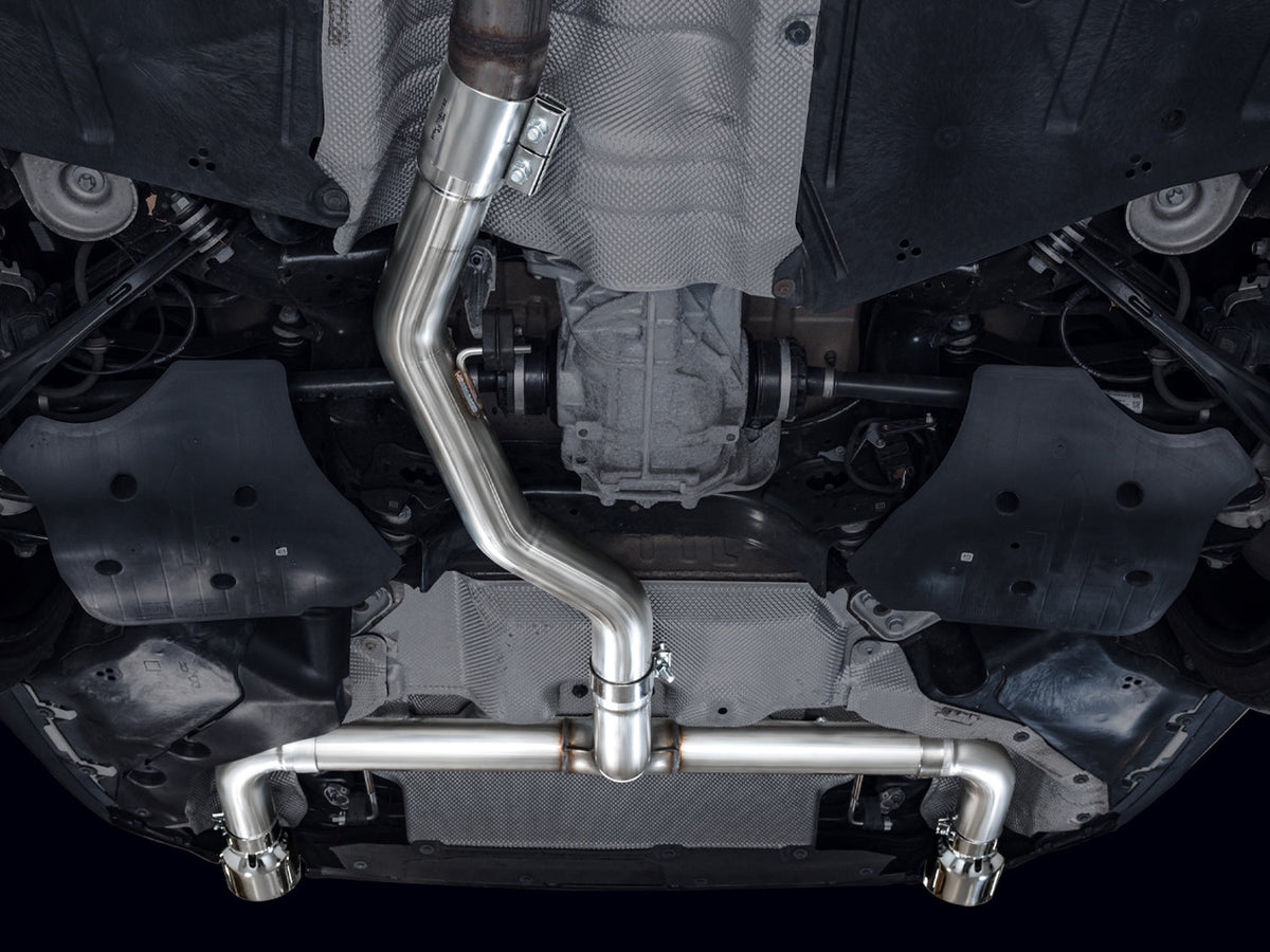AWE Track Edition Axleback Exhaust for BMW G2X 330i/430i - Chrome Silver image 8