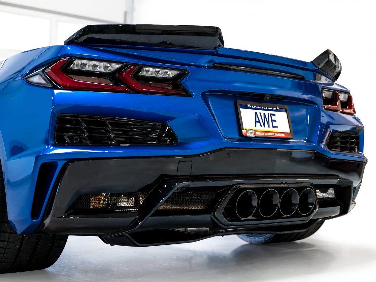 AWE SwitchPath Exhaust for C8 Corvette Z06 - Diamond Black Tips image 15