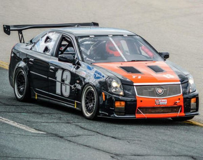 Carbon Fiber Front Wind Splitter-2004-2007 Cadillac CTS-V Sedan