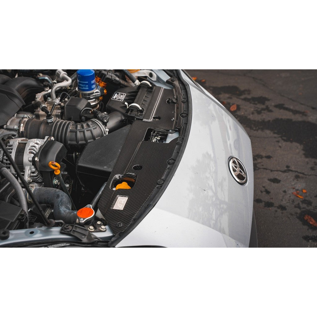 Carbon Fiber Radiator Cooling Plate - 2022+ Toyota GR86 / Subaru BRZ