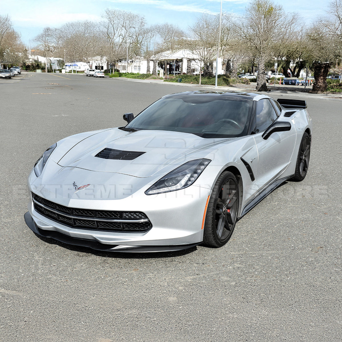 Corvette C7 Stingray EOS Preformance Package Front Splitter image 5
