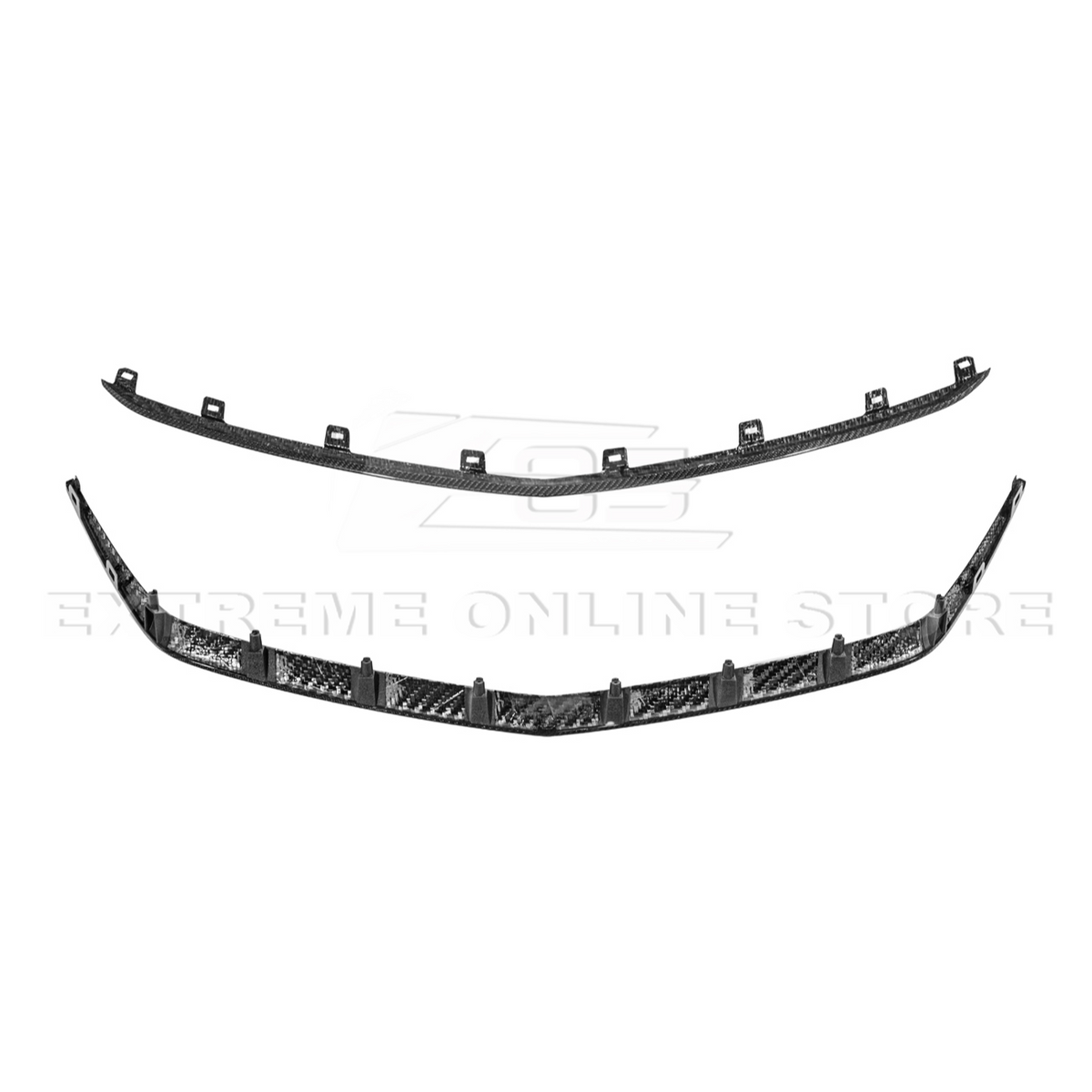2025-Up Cadillac CT5-V Blackwing DRY CARBON FIBER Front Upper & Lower Grille Trim image 15