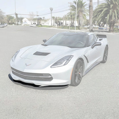 Corvette C7 Stingray EOS Preformance Package Front Splitter image 3