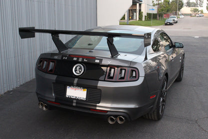 GT-250 Carbon Fiber Adjustable Wing- 2010-2014 Ford Mustang